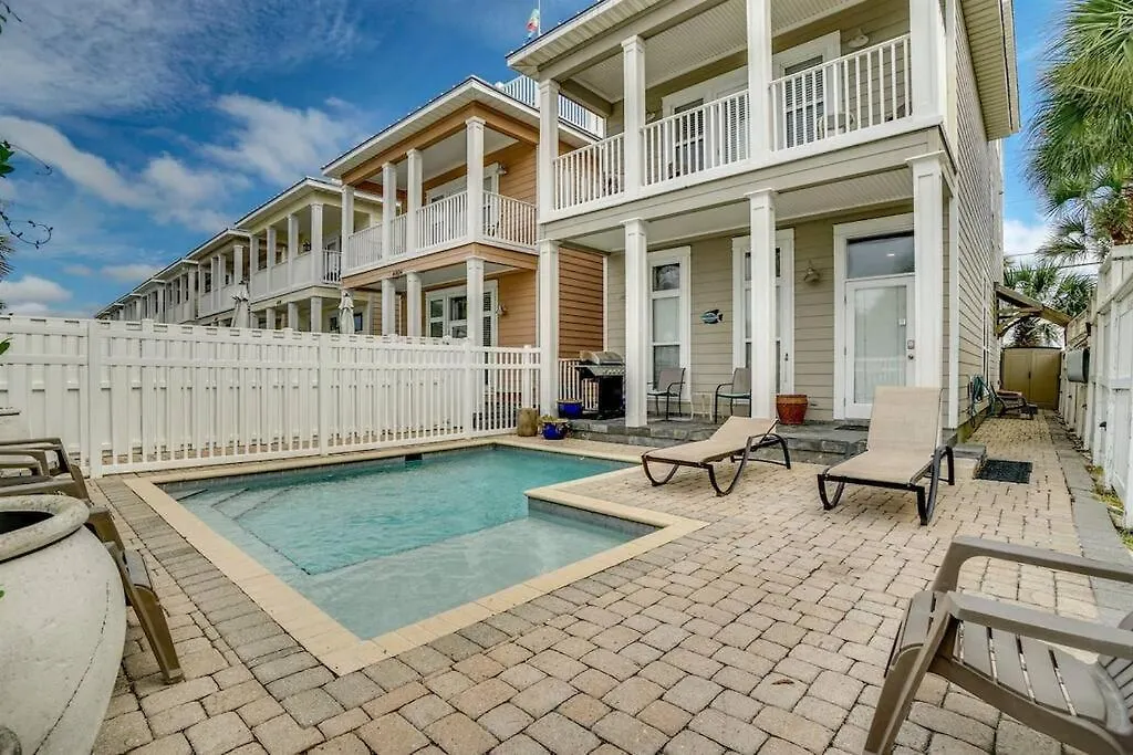 Amzg Gulf View,4 Bd/3.5 Bath Home, Pvt Heated Pool Panama City Beach USA